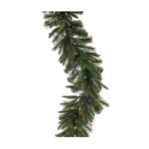 Vickerman Battery Operated Cashmere Pine Christmas Garland VCO8742